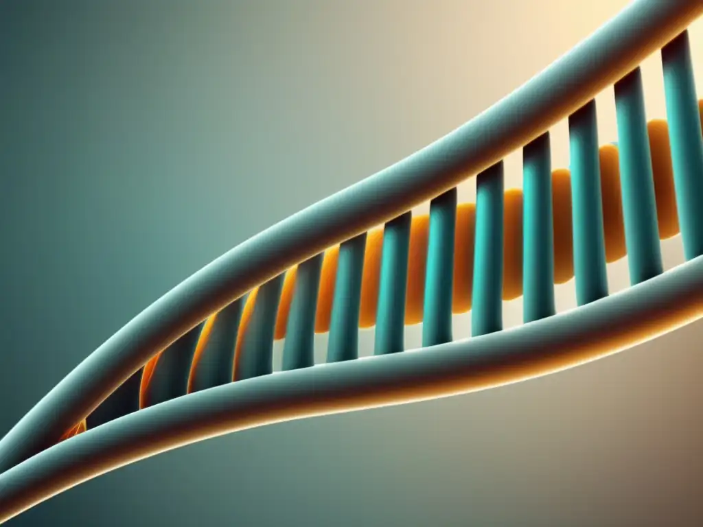 Estructura de ADN en estilo minimalista Importancia de la Farmacogenómica en cáncer: imagen de ADN en estilo minimalista