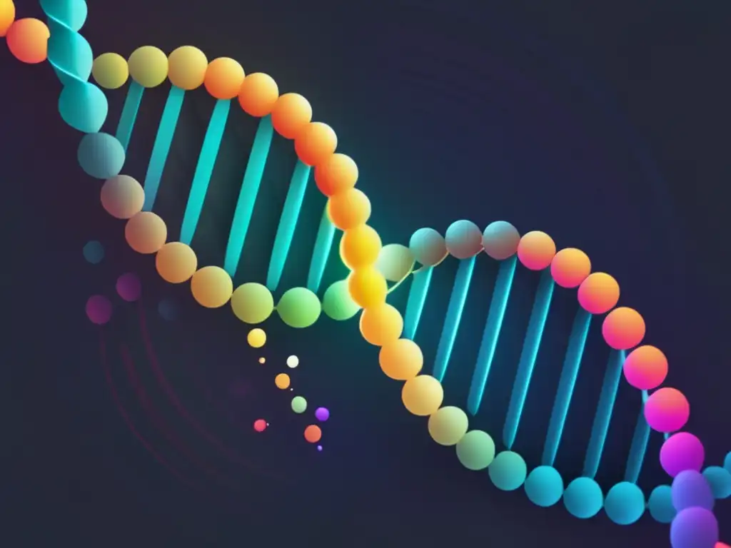 Imagen abstracta de epigenética: Conceptos fundamentales y aplicaciones
