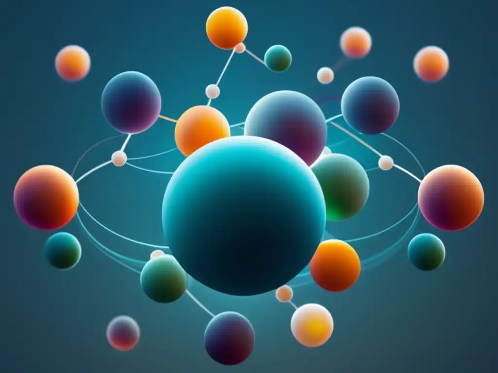 Imagen abstracta que representa la importancia de la termodinámica estadística