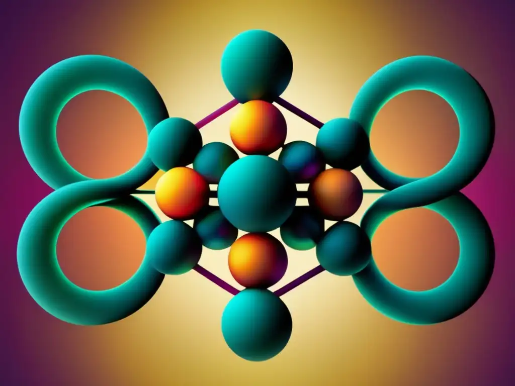 Estructura molecular colorida y abstracta, evocando pasos para diseño de fármacos