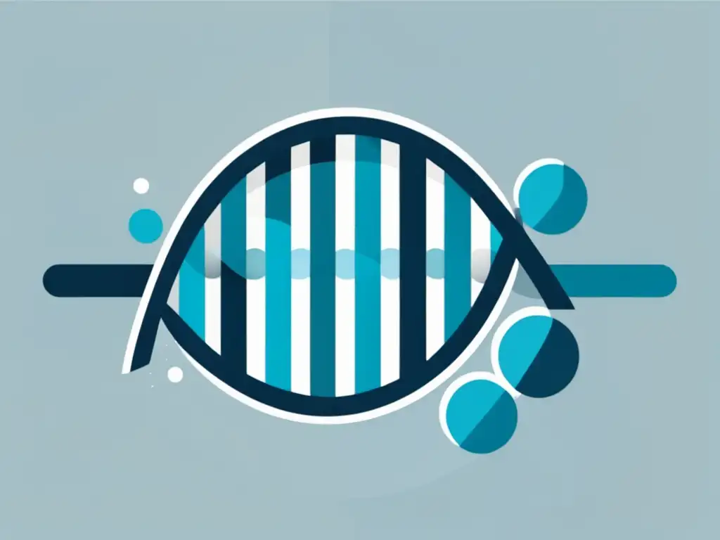 Farmacogenómica y resistencia a antibióticos: imagen abstracta de ADN y píldora, representando la integración genética en la medicina