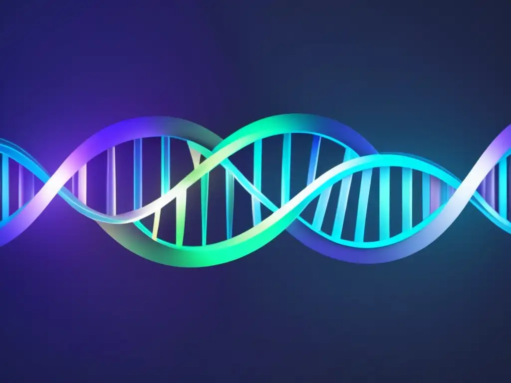 Importancia de la transcriptómica en inmunología: imagen abstracta de expresión génica con líneas brillantes y patrones de ADN