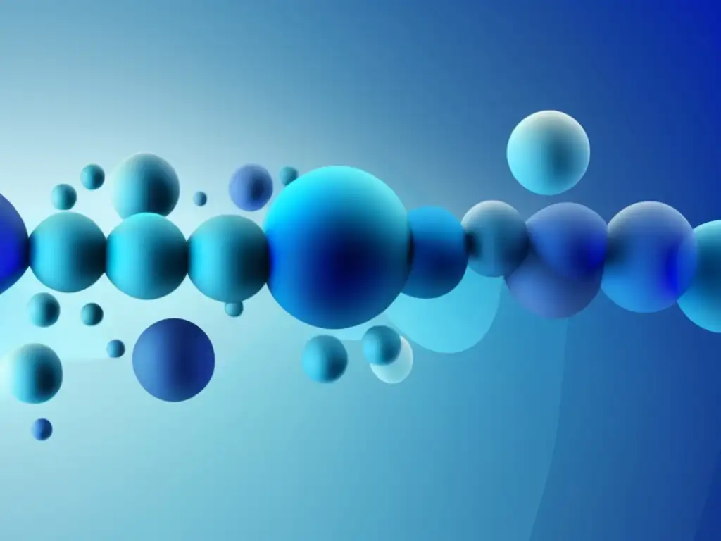 Funcionamiento sistema inmunológico enfermedades infecciosas: Imagen abstracta de formas geométricas superpuestas en tonos azules representando la complejidad y conectividad de la respuesta inmune