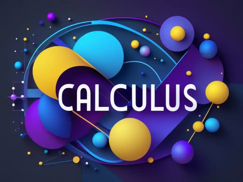 Importancia del cálculo integral en la ciencia: imagen abstracta y detallada en 8k representa interconexión de disciplinas científicas