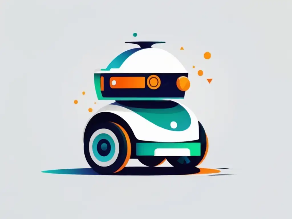 Robot de limpieza en acción Robot limpiador autónomo en acción - Beneficios de los robots autónomos en la limpieza
