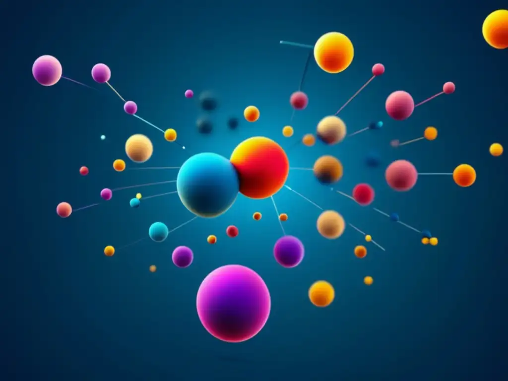 Magnetismo: atracción y repulsión de imanes en una imagen minimalista y abstracta