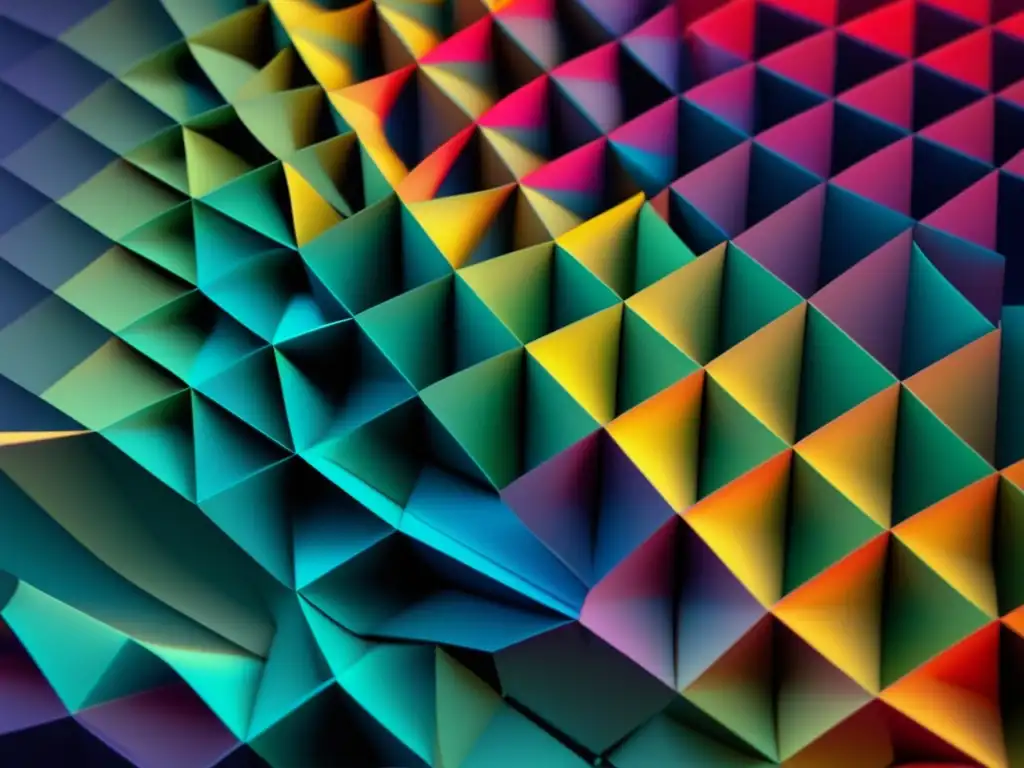 Metamateriales avanzados: diseño abstracto y vibrante (110 caracteres)