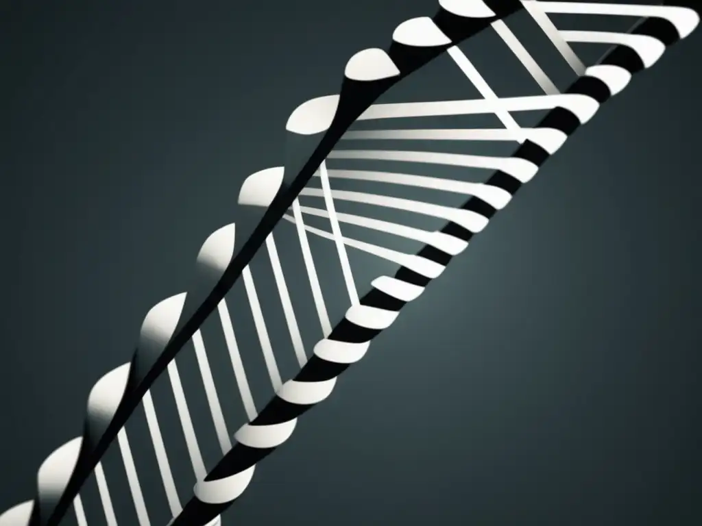 Importancia de la ingeniería genética: helix minimalista de ADN