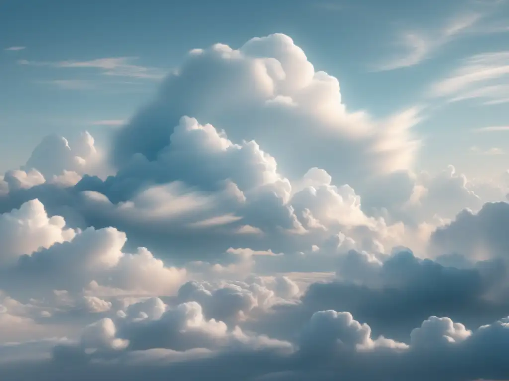 Significado y formación de las nubes en imagen 8k de gran detalle