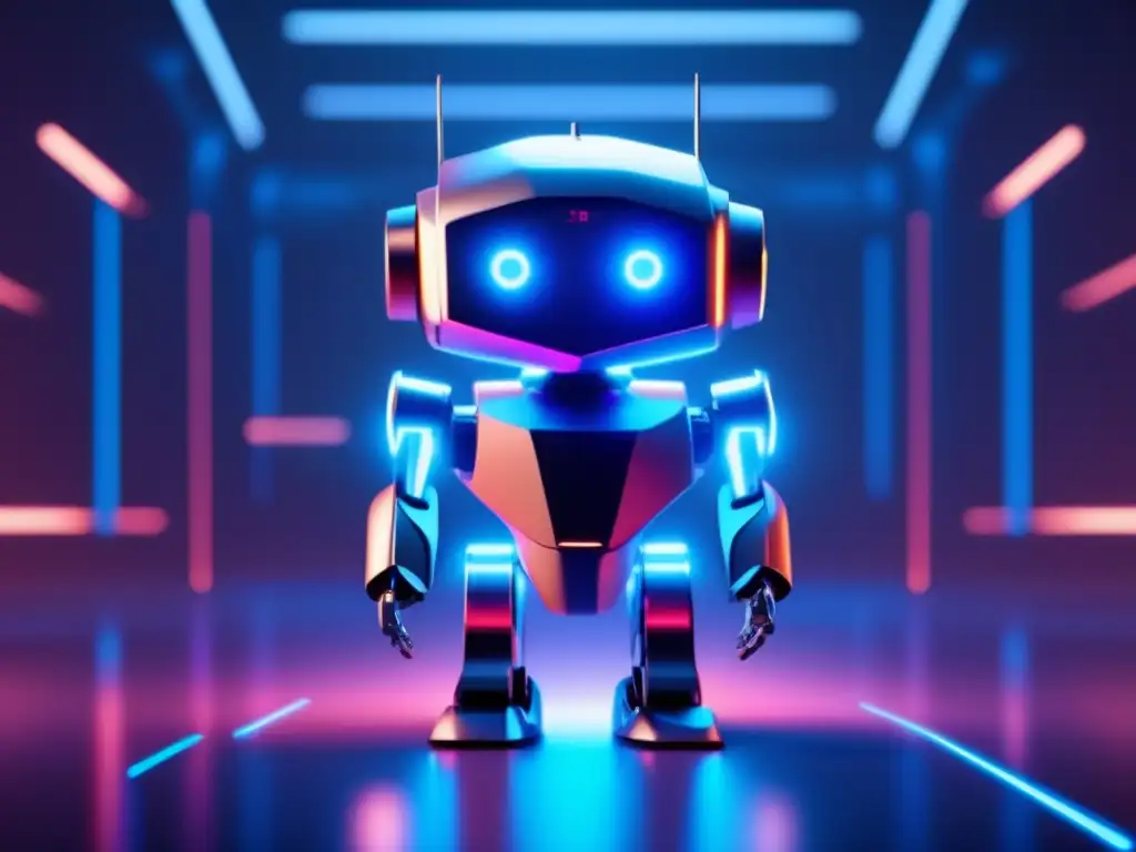 Robot autónomo: diseño futurista y funcionamiento revelado