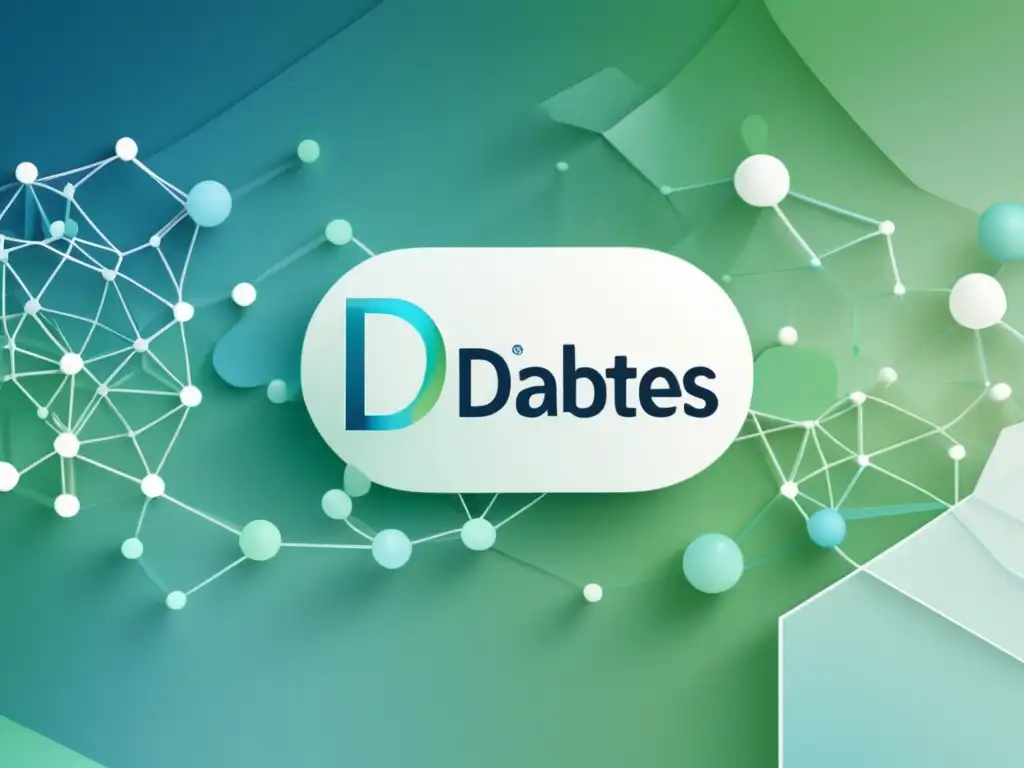 Terapias personalizadas para diabetes: imagen 8k ultradetallada, minimalista y abstracta que representa el avance de los tratamientos personalizados