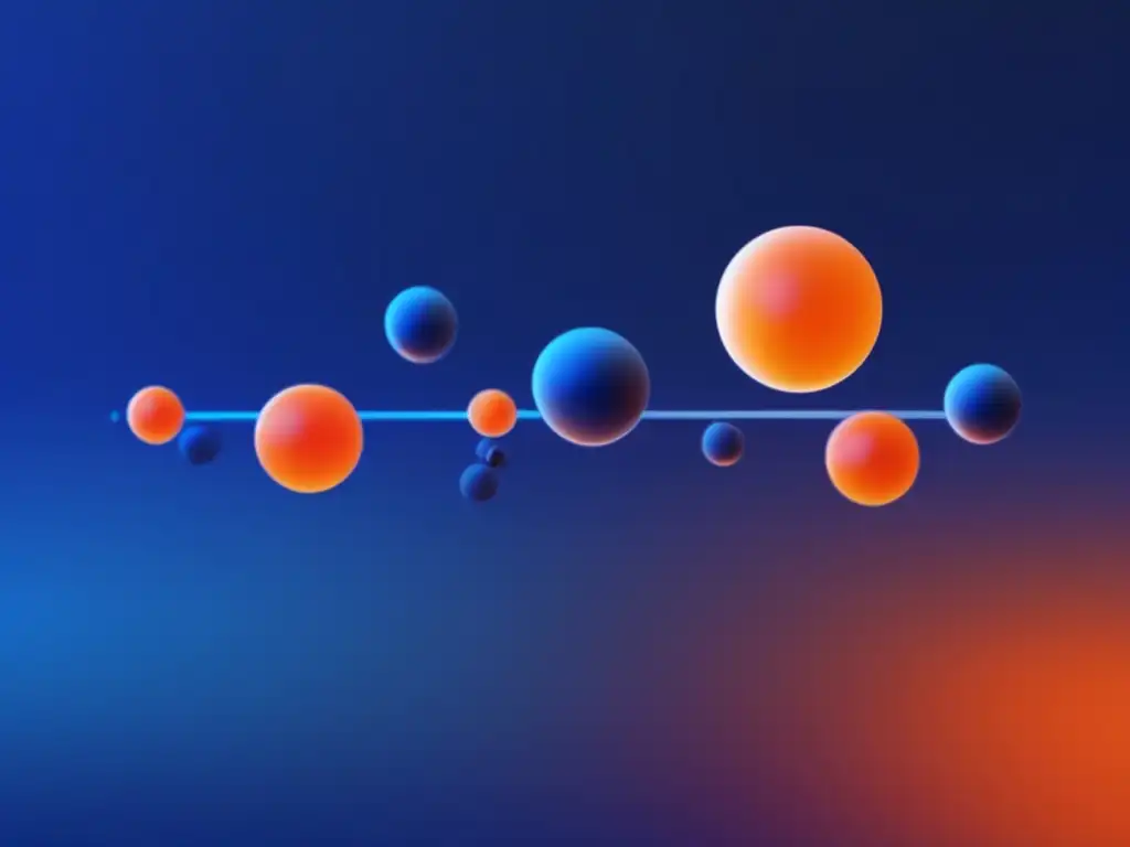 Imagen abstracta representando Termodinámica: Teoría cinética de los gases