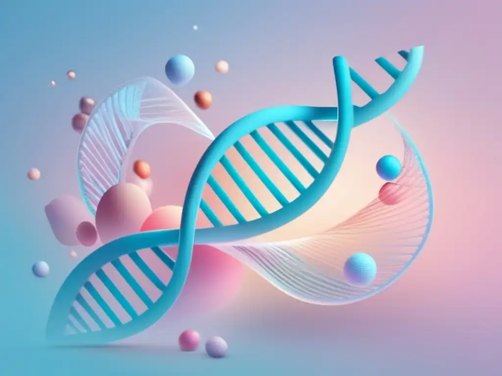 Interacciones farmacogenómicas en el embarazo: representación abstracta de la conexión entre ciencia, fertilidad y genética