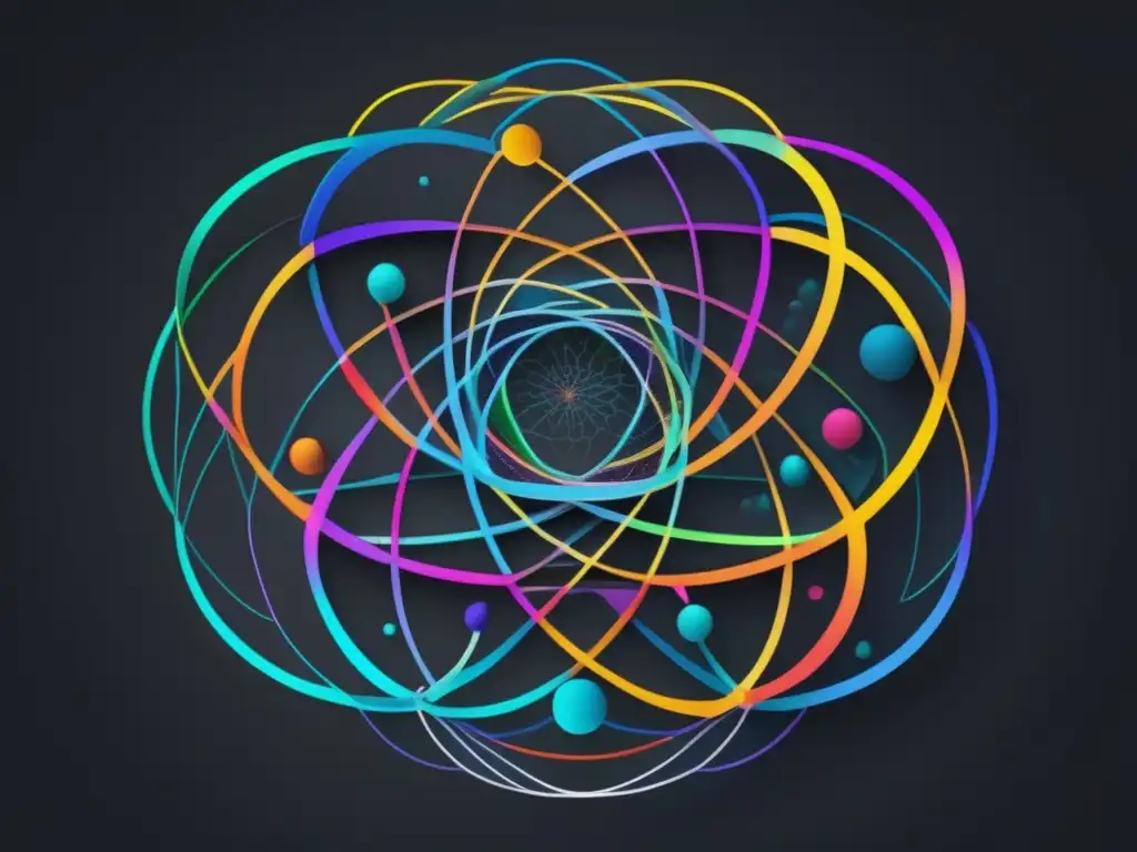 Filosofía de la ciencia multidisciplinar en una imagen 8k ultradetallada, minimalista y abstracta