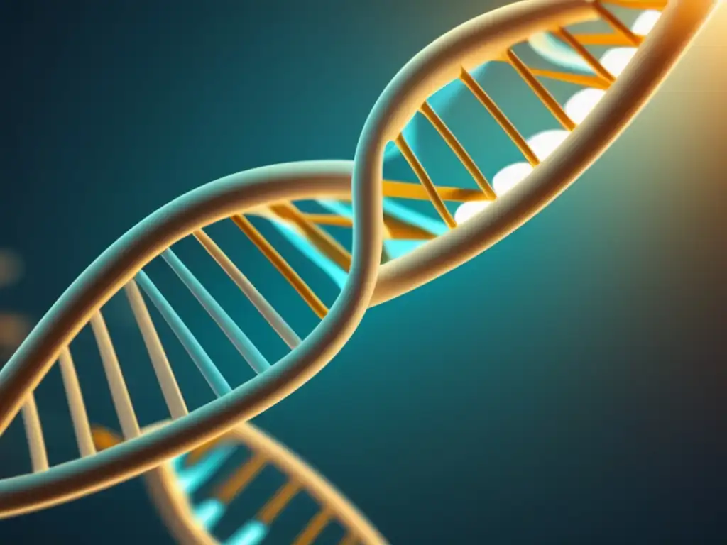 Manipulación genética: ética y medicina - Estructura abstracta de ADN