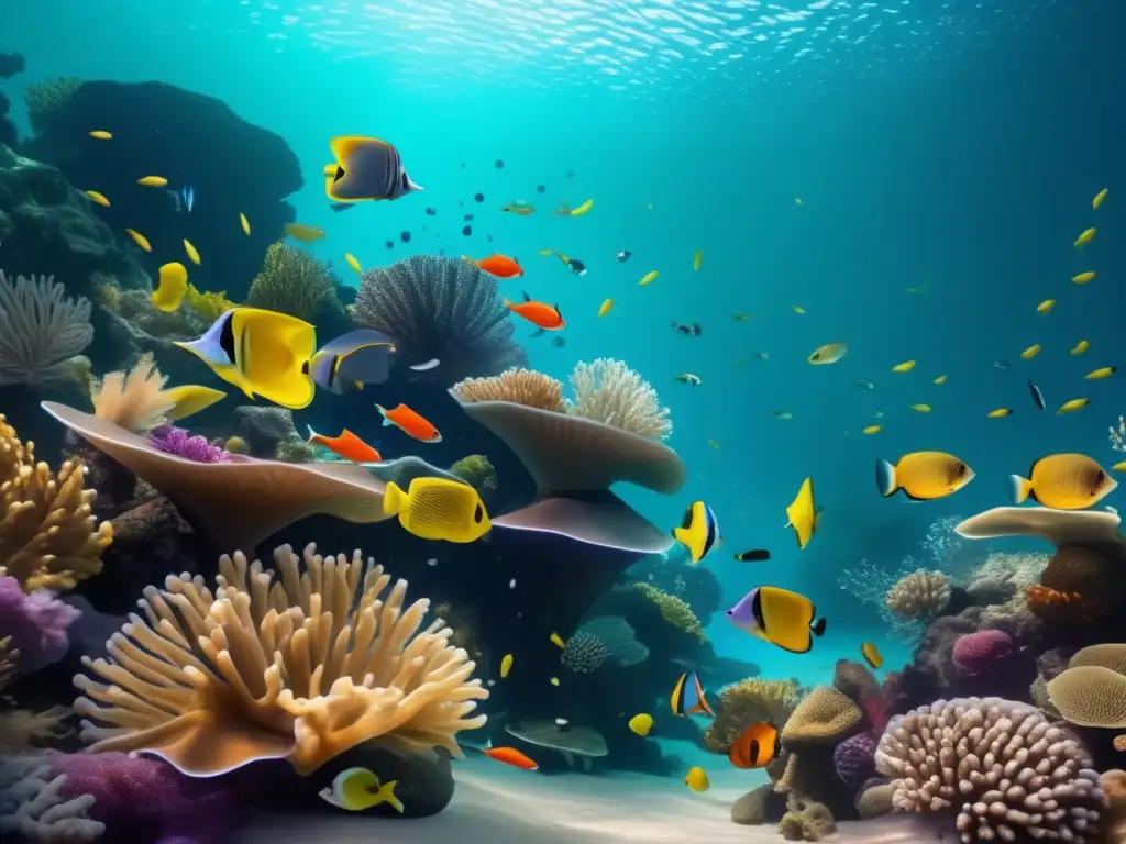 Descubriendo la biodiversidad marina: un impresionante 8k ultradetallado muestra la belleza hipnotizante del mundo submarino