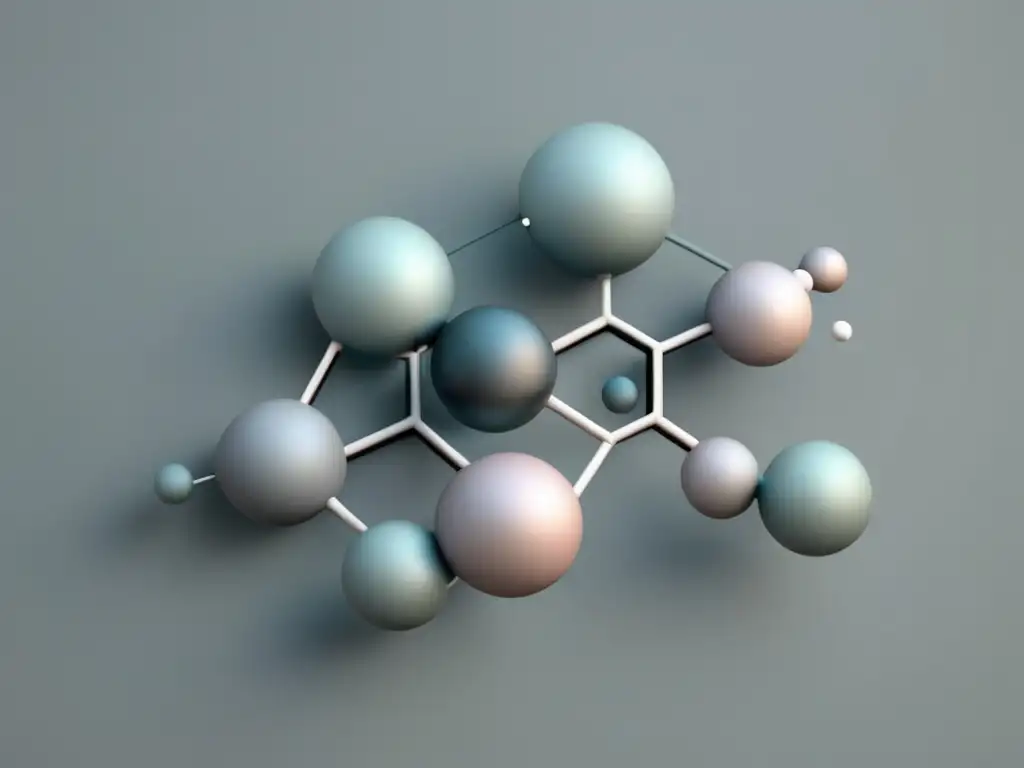 Diseño de fármacos: Creación medicamento - Estructura molecular abstracta y minimalista de un medicamento