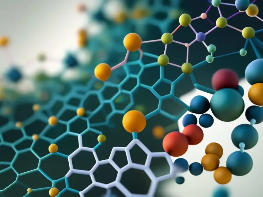 Descubriendo la biofísica estructural: una representación abstracta y vibrante de biomoléculas en una red intricada