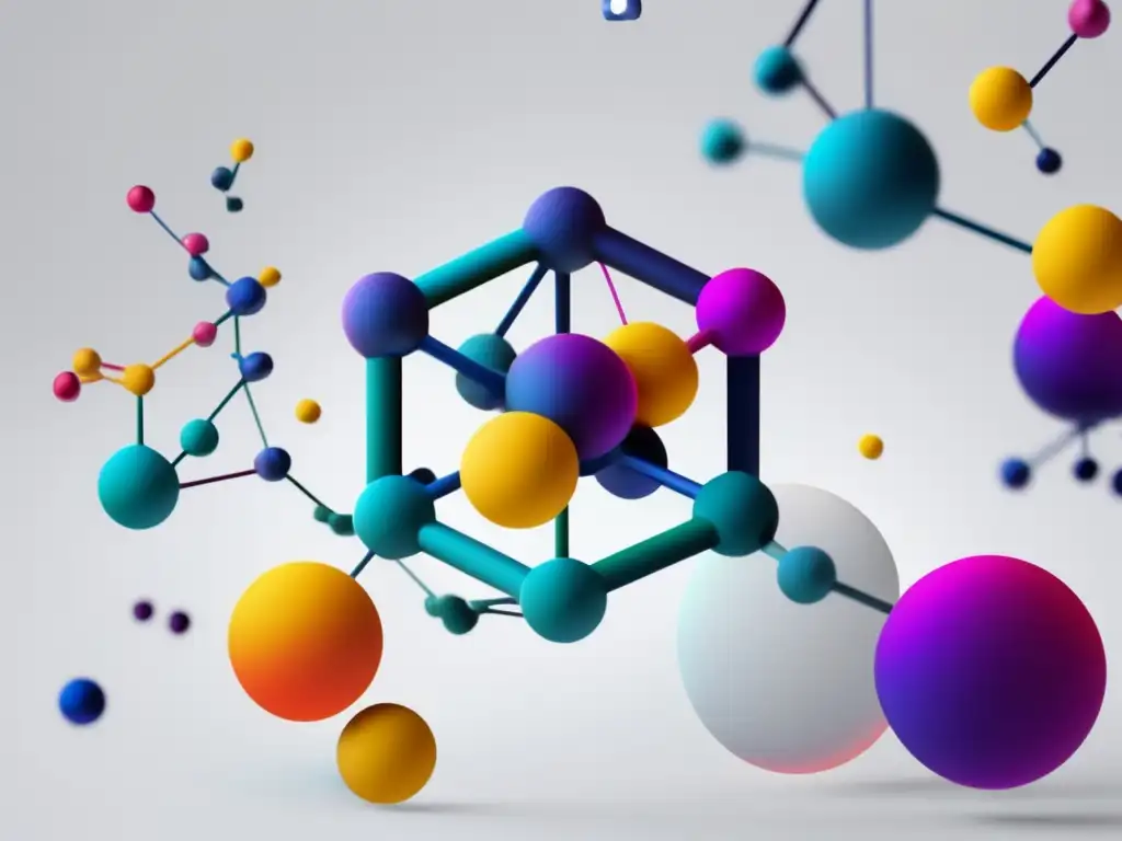 Nanomateriales en educación científica: imagen ultradetallada 8k que representa síntesis e integración de nanomateriales en la educación