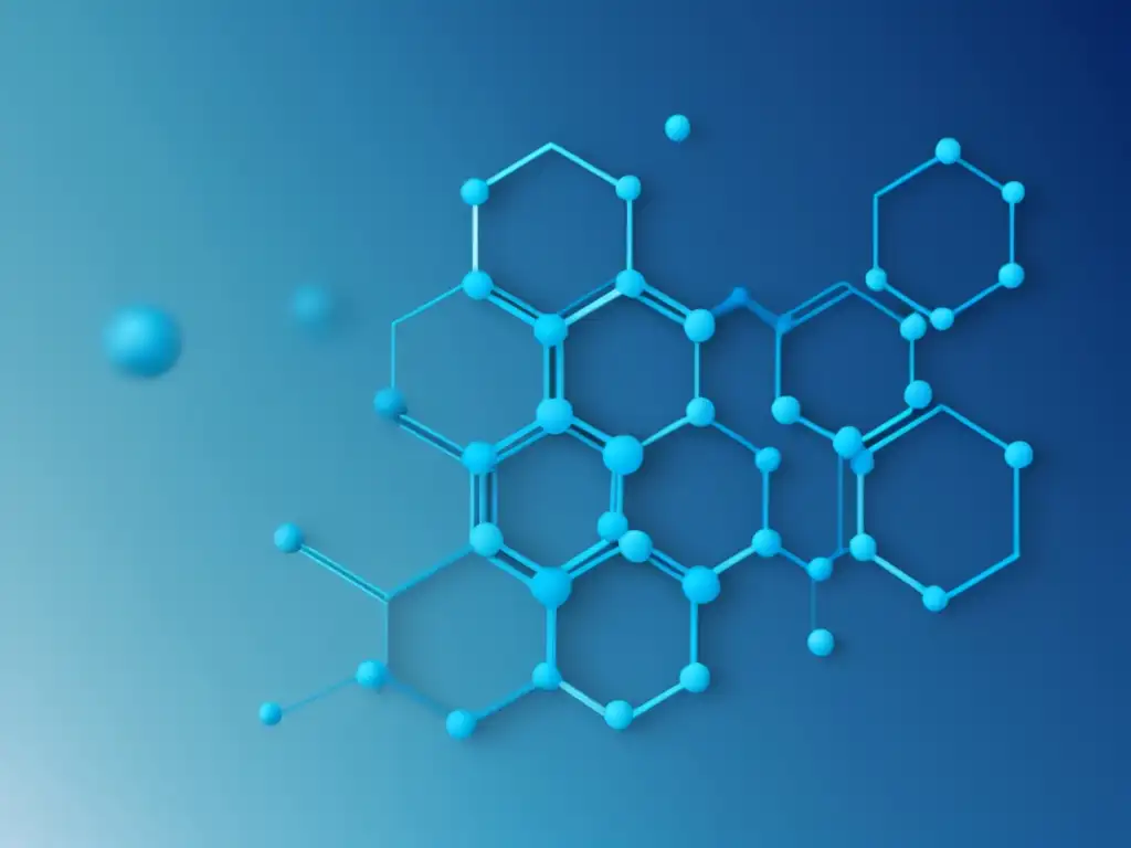 Nanomedicina y resistencia a antibióticos: Red hexagonal simbolizando innovación y combate a la resistencia