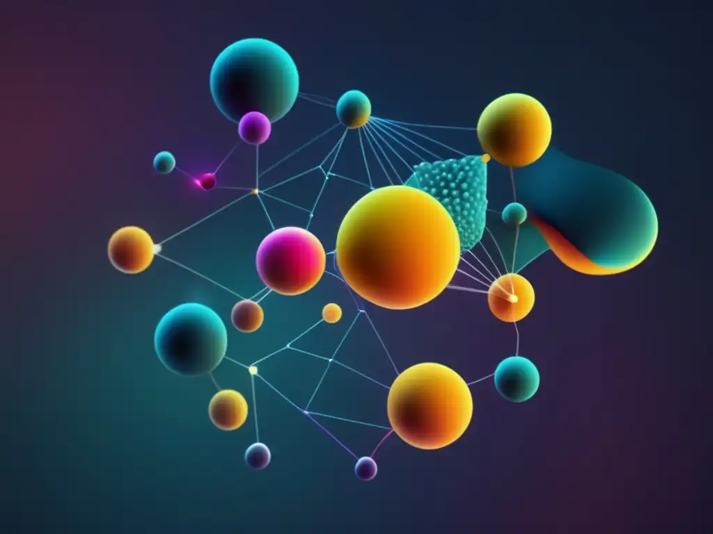 Nanotecnología para eliminar contaminantes, imagen 8k ultradetallada con diseño abstracto y colores vibrantes