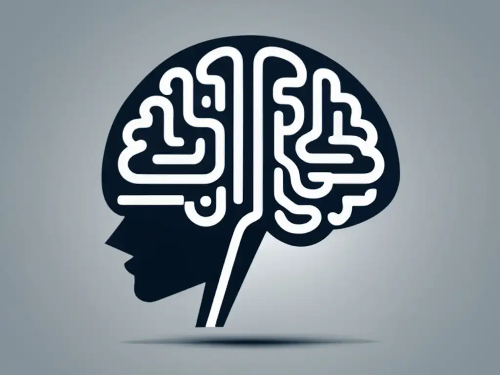 Complejidad del cerebro y trastornos autistas Ilustración 8k de cerebro abstracto que destaca el papel de las neurociencias en trastornos del espectro autista