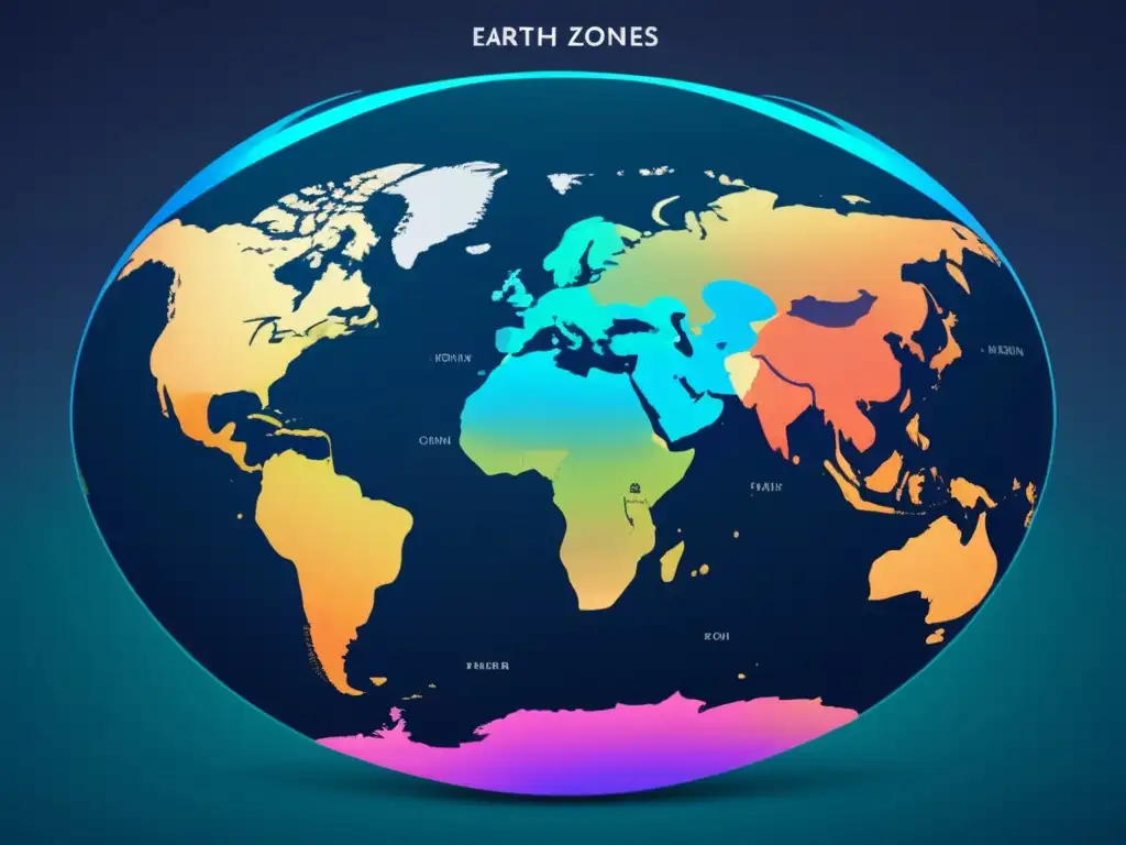 Zonas climáticas de la Tierra, de trópicos a polos