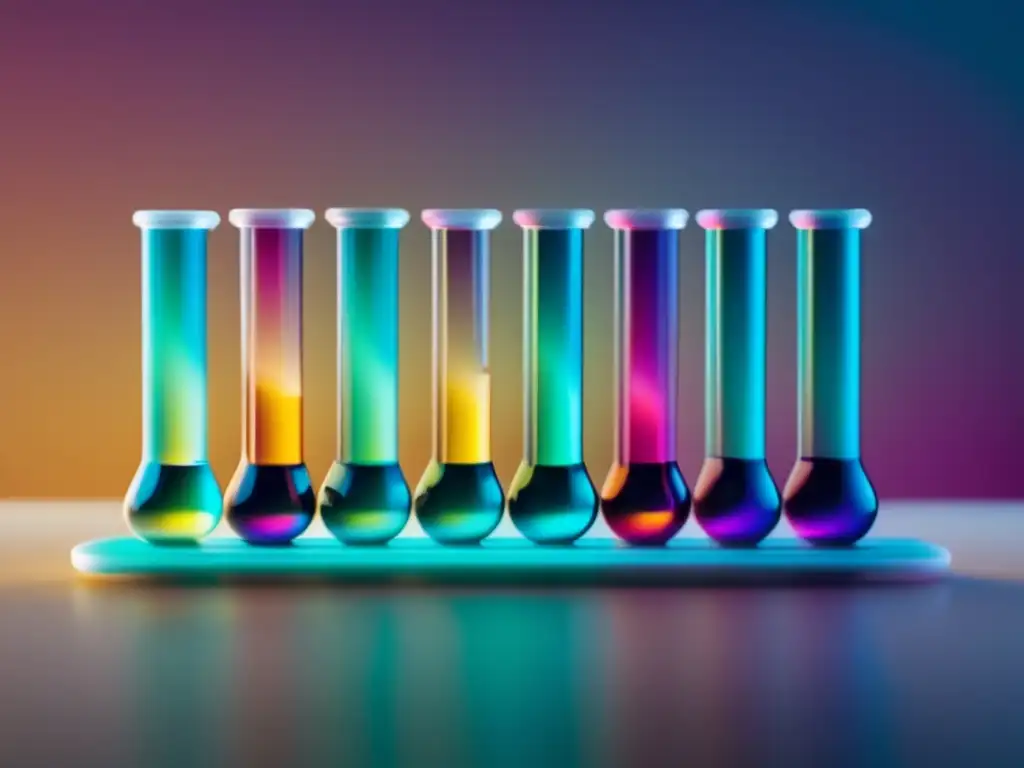 Imagen abstracta: Proceso de extracción y purificación de ADN