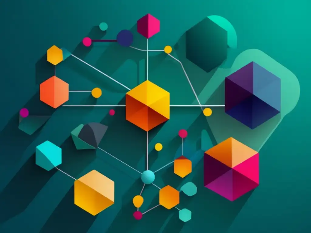 Propiedades únicas de nanomateriales: imagen abstracta que representa la versatilidad y complejidad de estos materiales