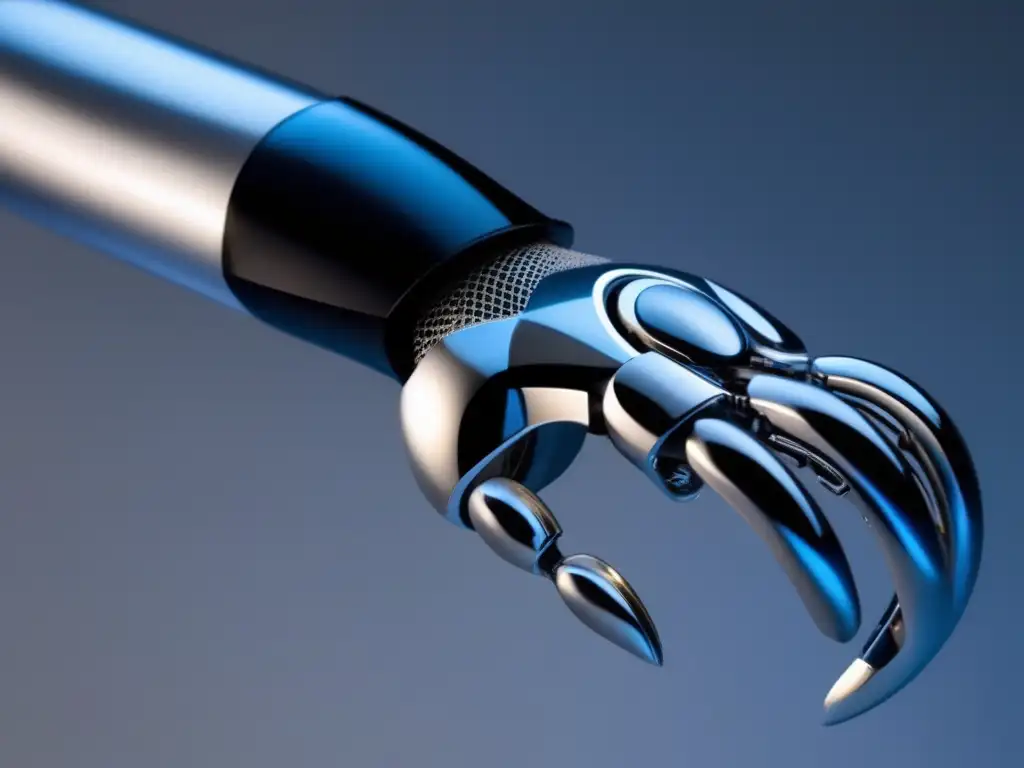 Prótesis biomecánica futurista Influencia de la biomedicina en medicina deportiva: Prótesis biomecánica futurista, elegante y funcional