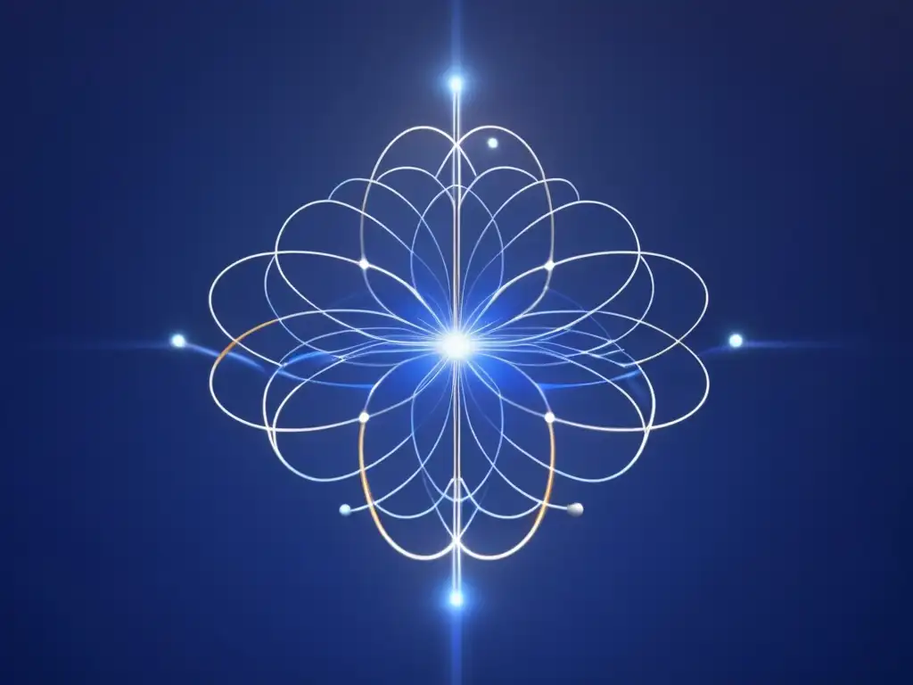 Red de qubits interconectados Computación cuántica: misterios revelados