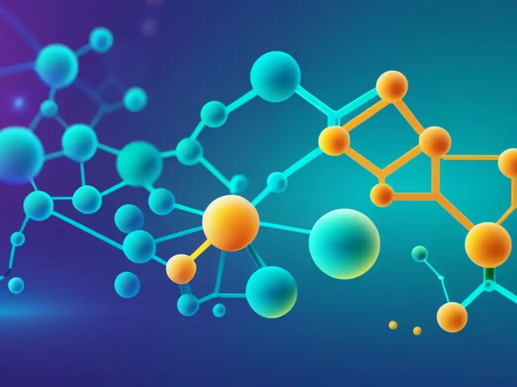 Experimentos caseros de Fotoquímica: Imagen ultradetallada de reacciones fotoquímicas con colores vibrantes y formas geométricas