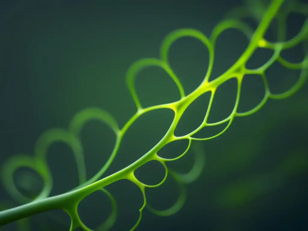 Tendriles verdes simbolizan biodiversidad planetaria