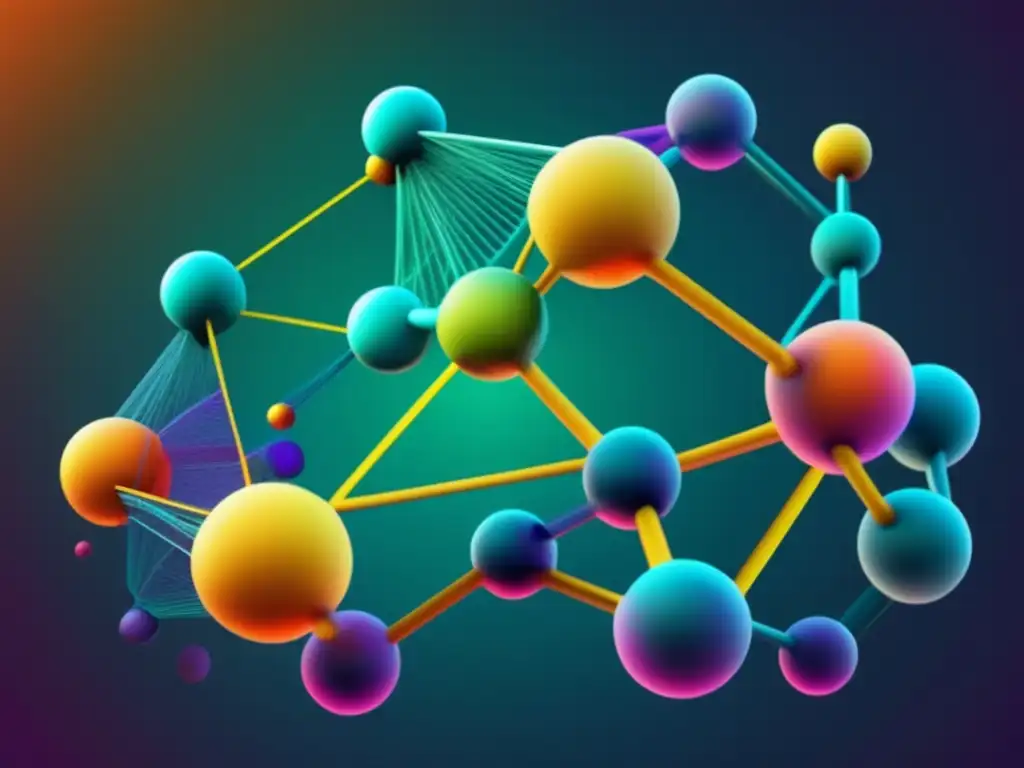 Herramientas para diseñar fármacos eficaces: una vibrante estructura molecular que representa la resistencia de los medicamentos de manera innovadora