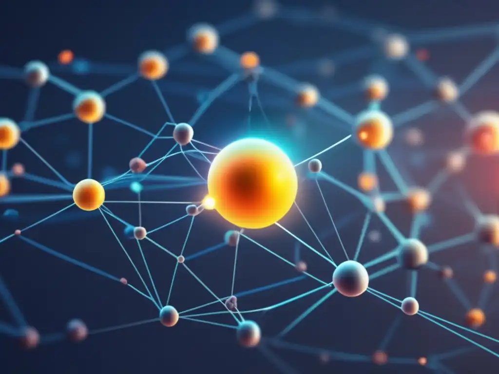 Imagen epidemiología métodos principiantes 8k con representación abstracta de conceptos y redes de asociación