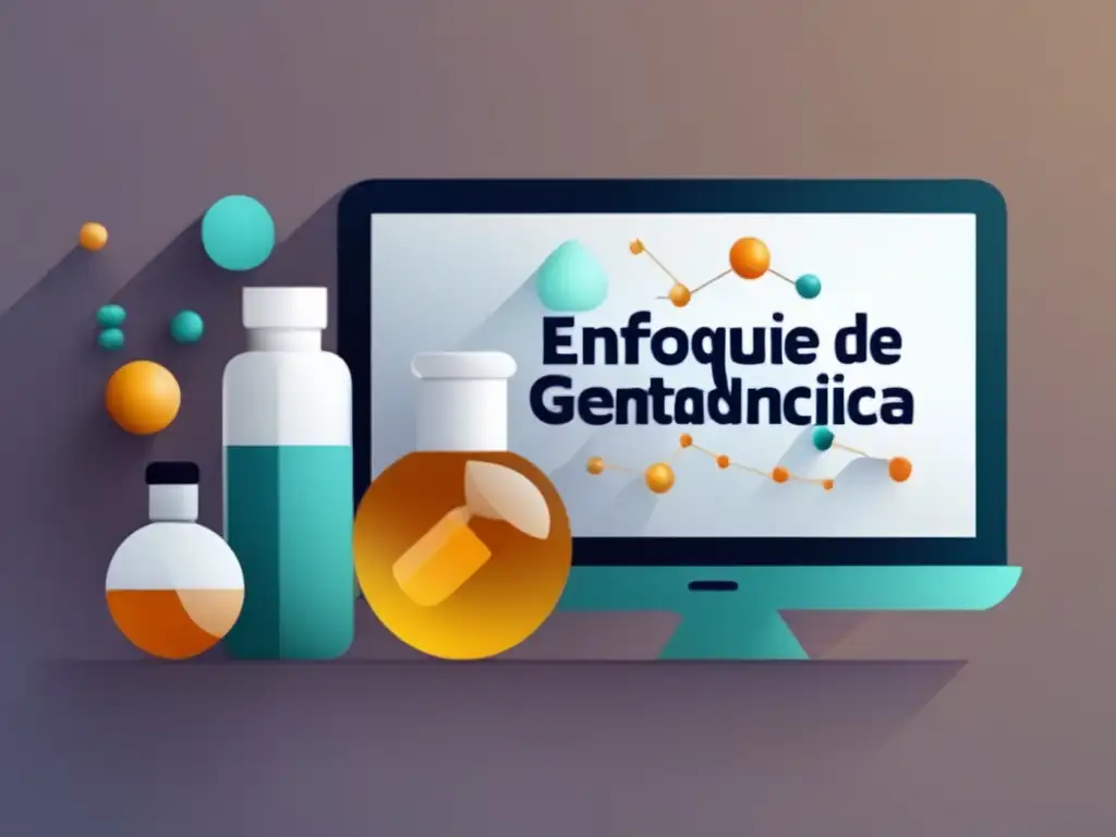 Imagen de estudio y relación genética en farmacogenómica y farmacogenética