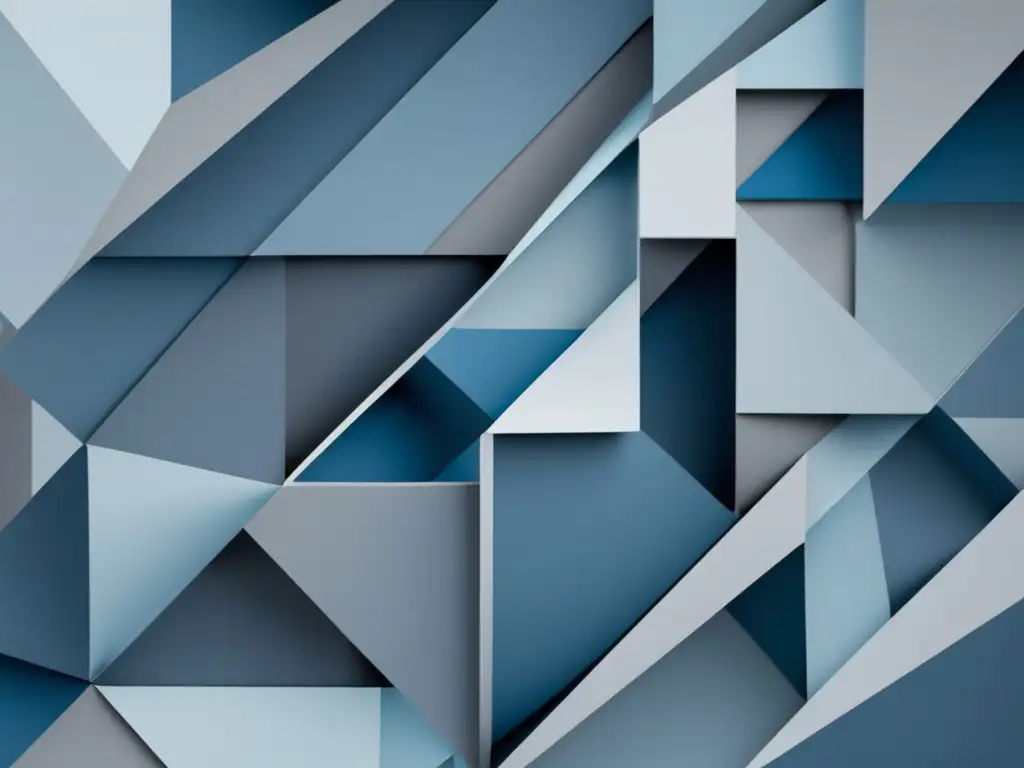 Geometría azul y gris, redes complejas Formas geométricas azules y grises crean una red compleja, minimalista y ordenada que representa las estadísticas epidemiología práctica