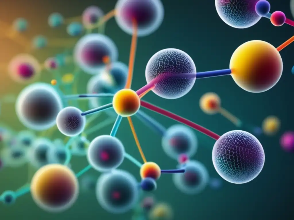 Diseño de fármacos: química y vida - Proceso abstracto de diseño de drogas, representado en una imagen 8k detallada y minimalista