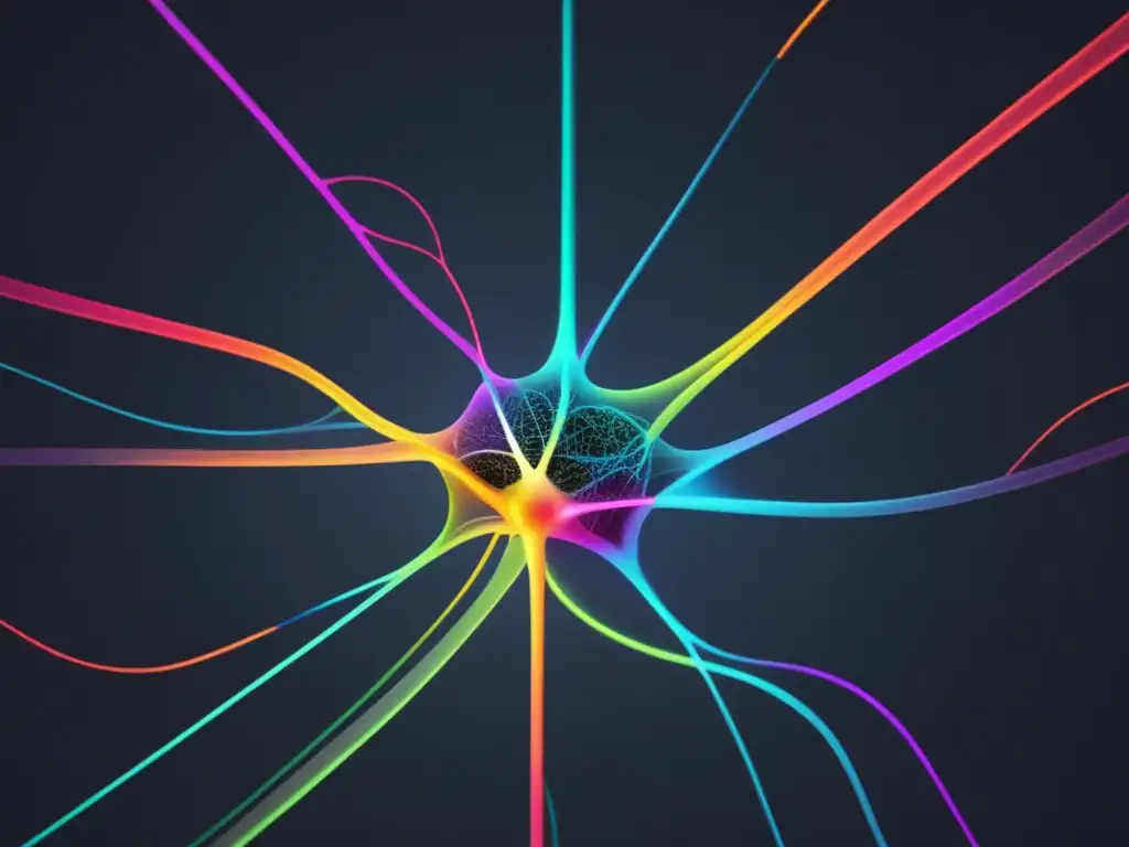 Descubriendo las bases de la neurociencia: intrincada red de conexiones neuronales en el cerebro humano