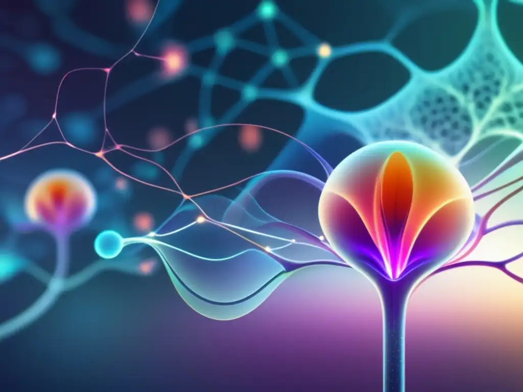Regeneración de tejidos y órganos Beneficios de la biomedicina regenerativa: escena futurista y abstracta que simboliza la regeneración de tejidos y órganos