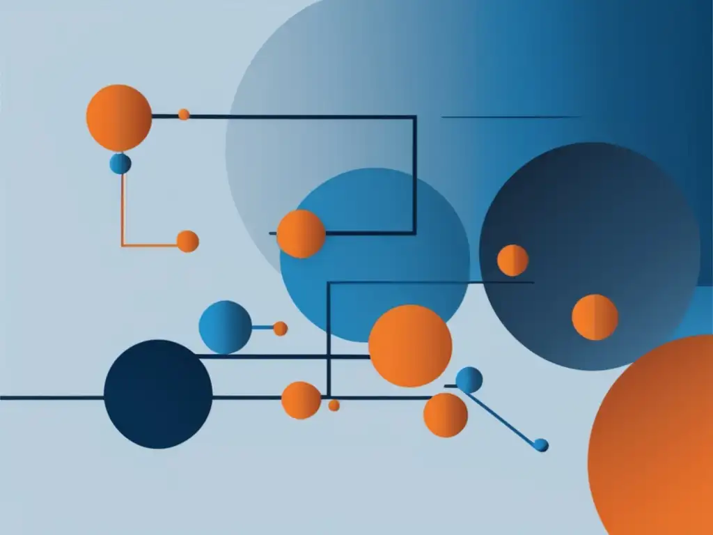 Vínculo termodinámica economía: imagen abstracta que representa la relación entre estos dos campos