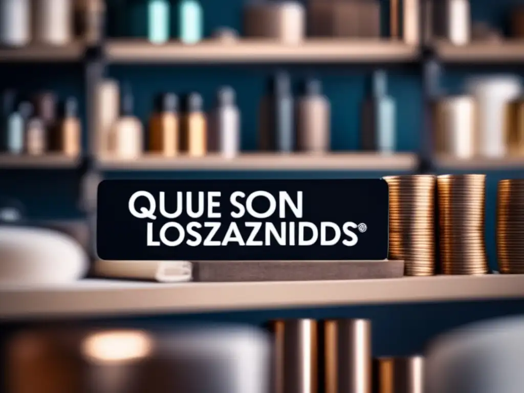 Materiales avanzados en belleza y cosmética: Fusión de naturaleza y tecnología en una imagen minimalista y abstracta