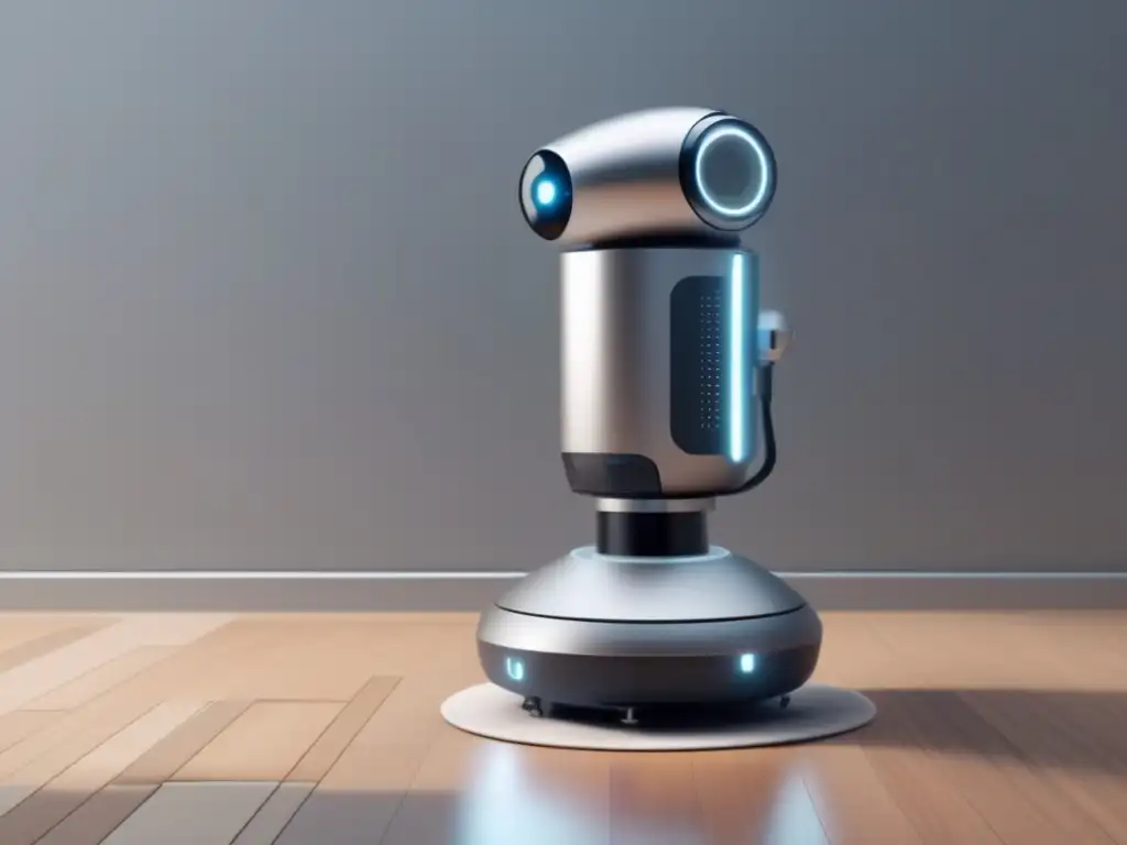 Robot de limpieza moderno y eficiente Beneficios de robots autónomos en la limpieza