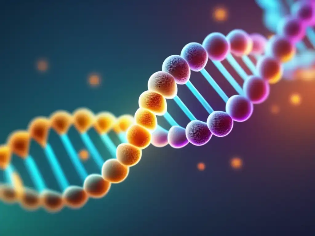 Importancia de la farmacogenética en tratamientos eficaces: representación abstracta de la secuenciación del genoma humano