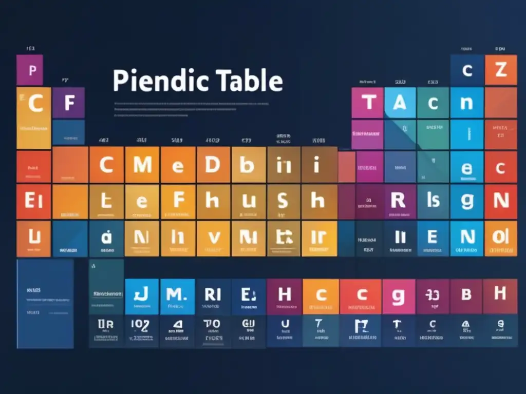 Importancia de la tabla periódica en la educación científica