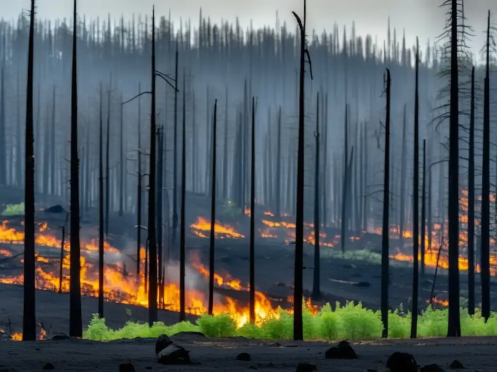 Impacto incendios forestales en Ecología Terrestre