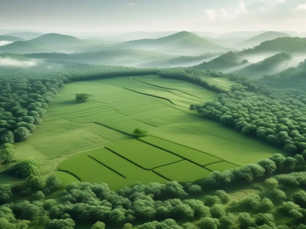 Consecuencias deforestación: bosque convertido en paisaje estéril