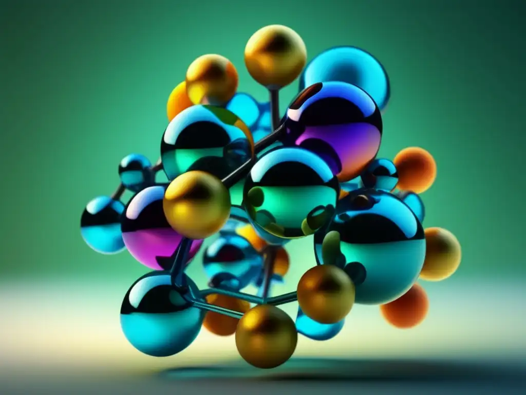 Importancia de la química inorgánica en vidrios especiales - Representación abstracta de la estructura molecular y cristalina de vidrios especiales